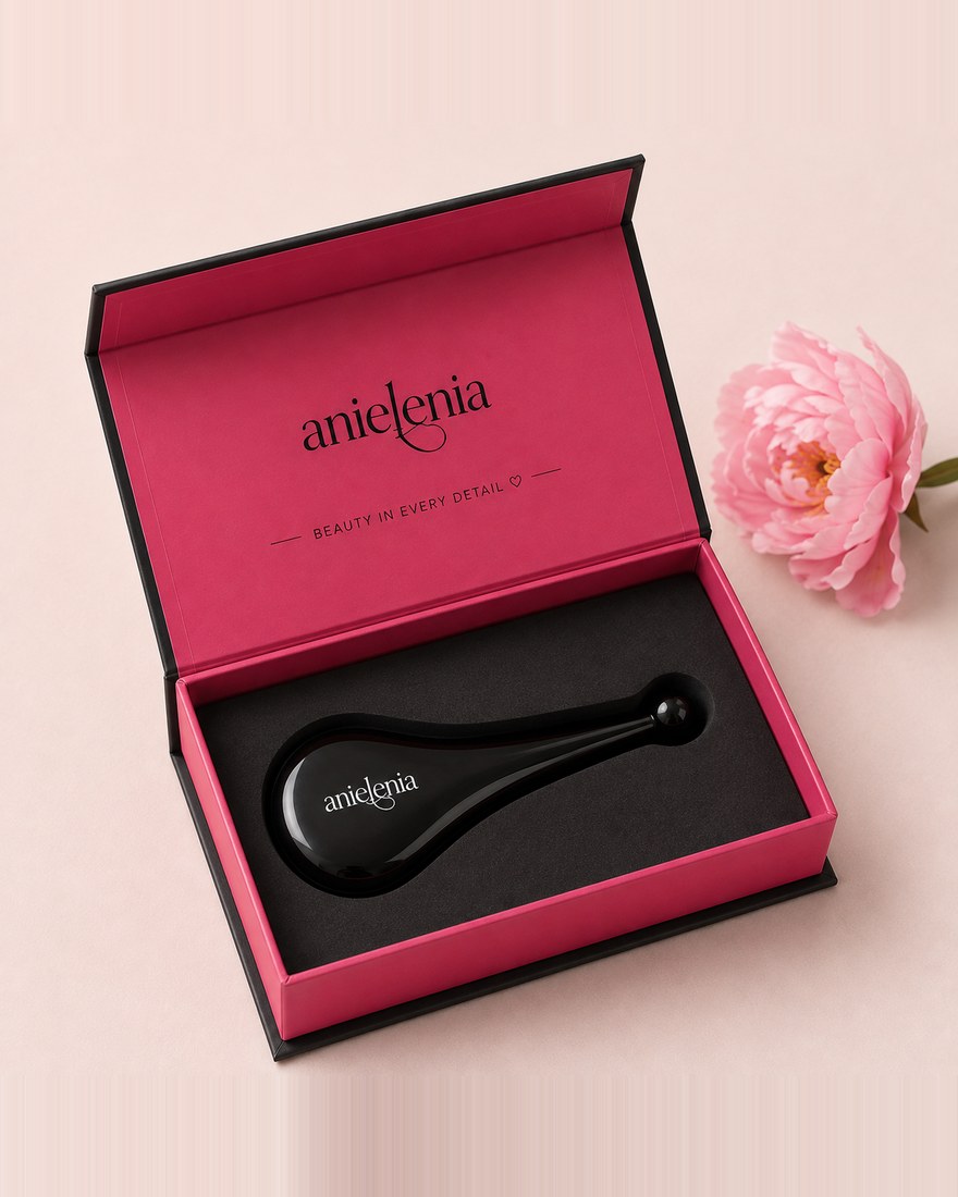 anielenia gift box with a Bian stone body sculpting wand