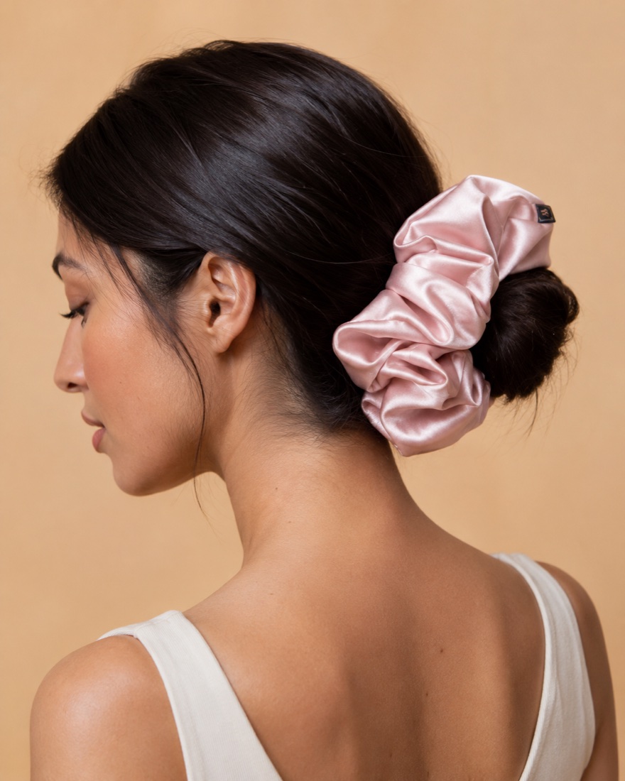 anielenia pure silk scrunchies